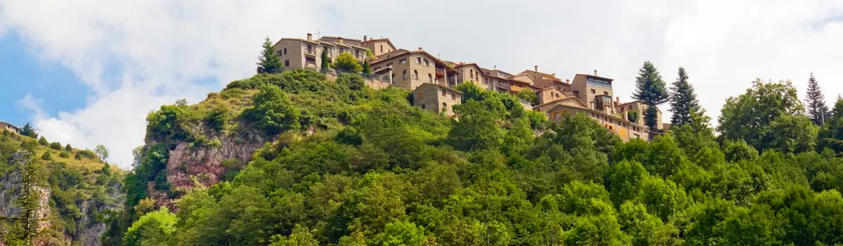 Panorámica de Castellar de N´Hug