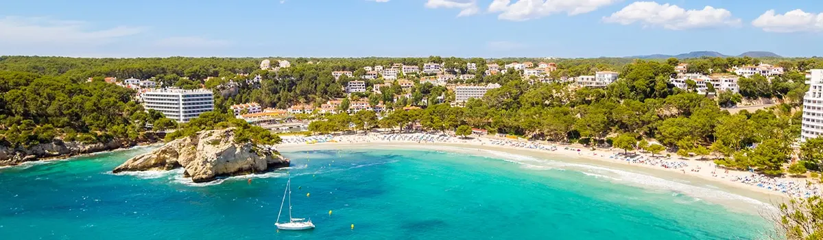 Dónde dormir en Cala Galdana