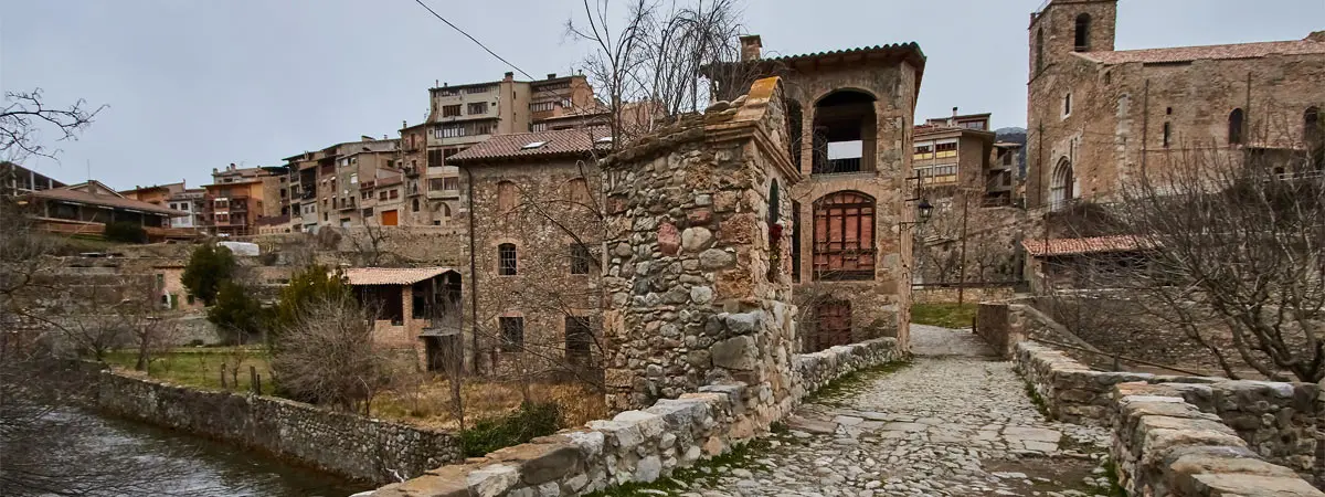 Vista panorámica de Bagà, Barcelona