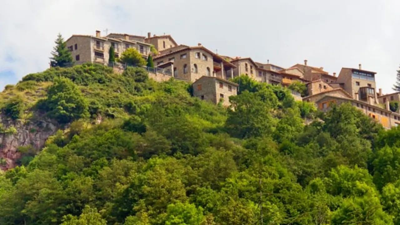 Panorámica de Castellar de N´Hug