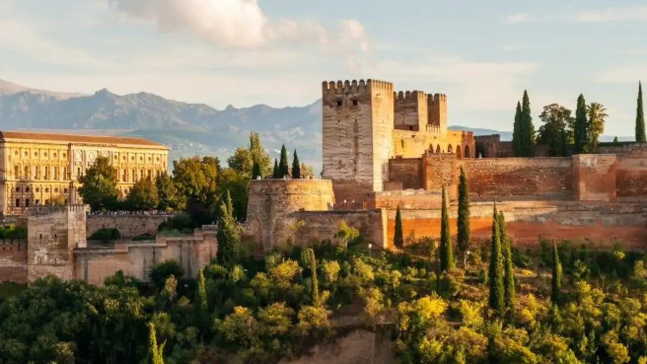 Panoramique depuis le Belvédère de San Nicolás