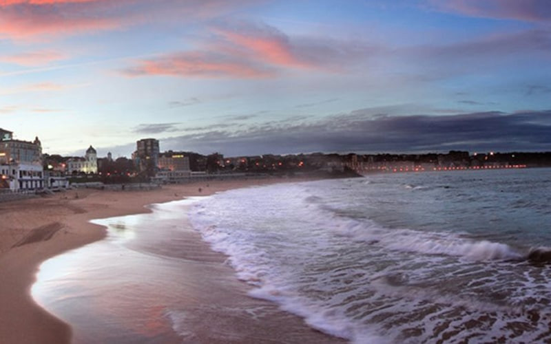 Playa del Sardinero en Santander