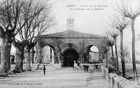 Ermita de la Soledad en el Paseo de la Dehesa de Soria