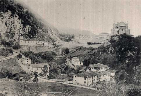 Covadonga a principios del siglo XX