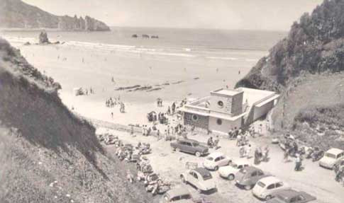 Playa del Aguilar cerca de Muros de Nalón