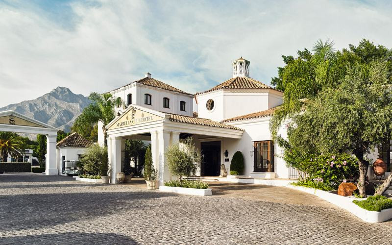 Extérieur du Marbella Club