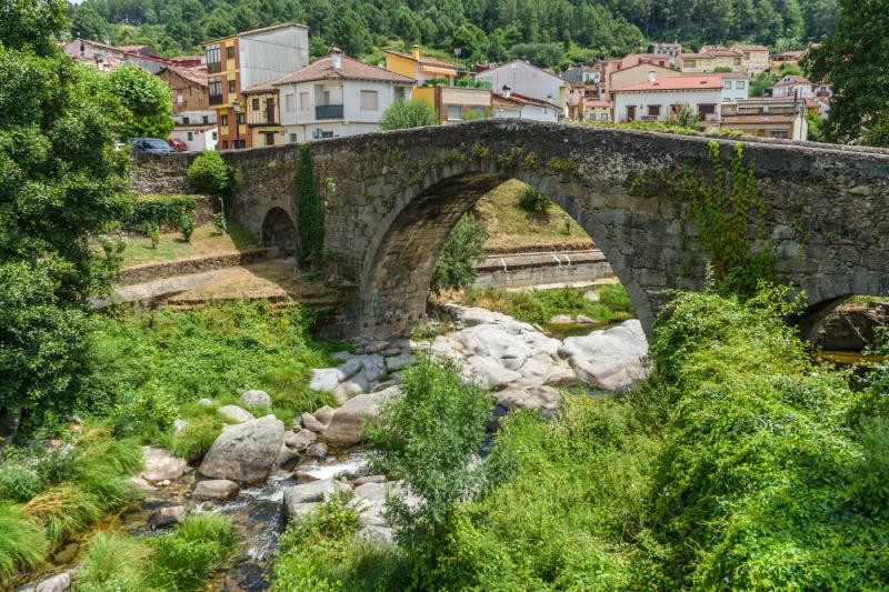 Le pont à Arenas de San Pedro