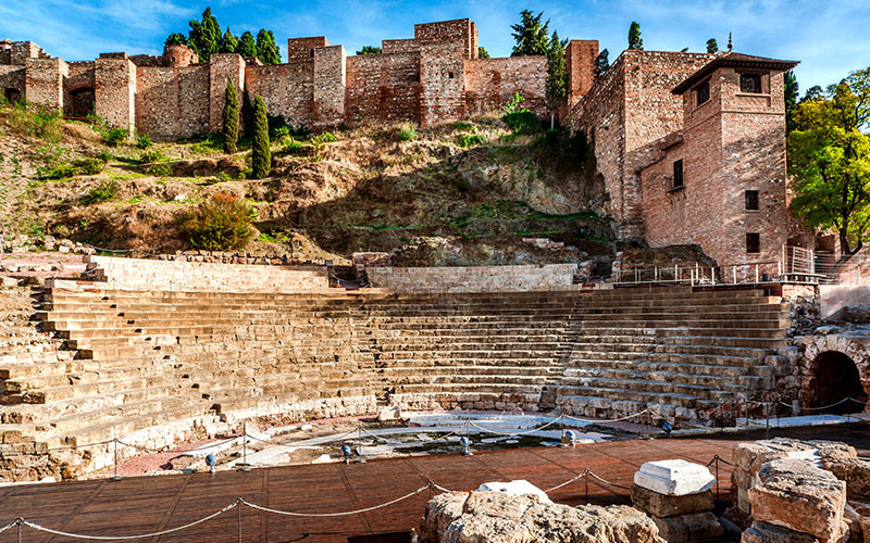 Alcazaba et théâtre romain de Malaga