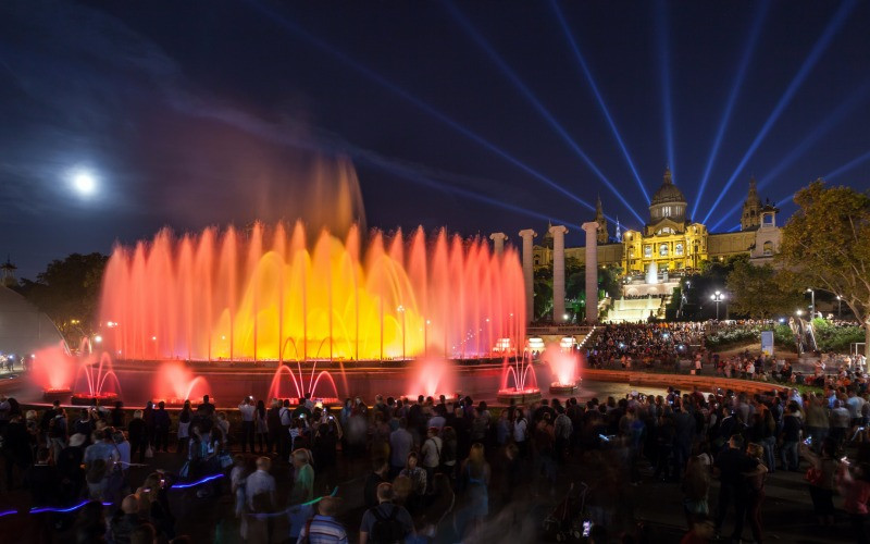 Fontaine enchantée de Montjuic