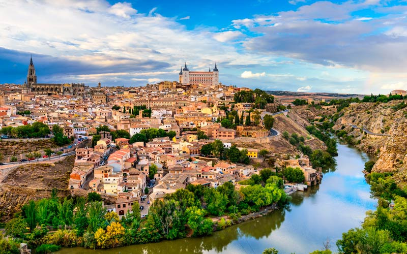 Vue panoramique de Tolède