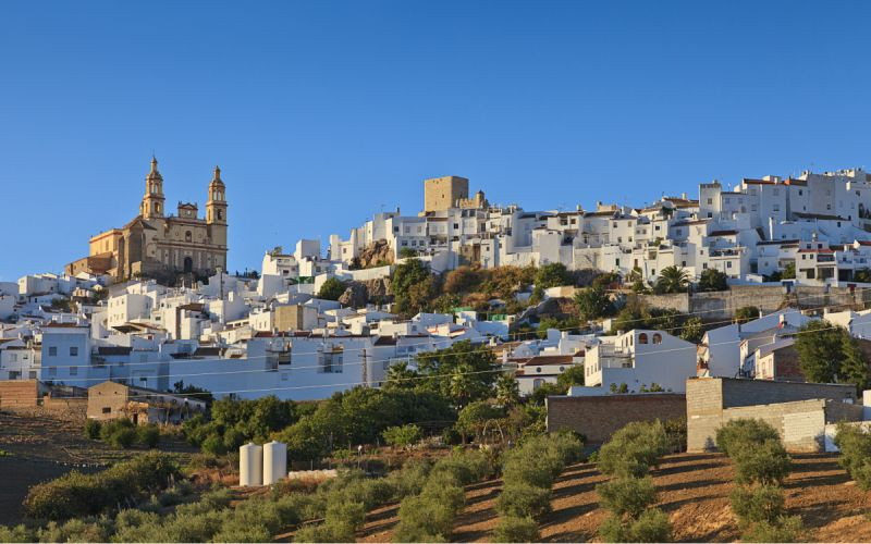 Vue panoramique d’Olvera