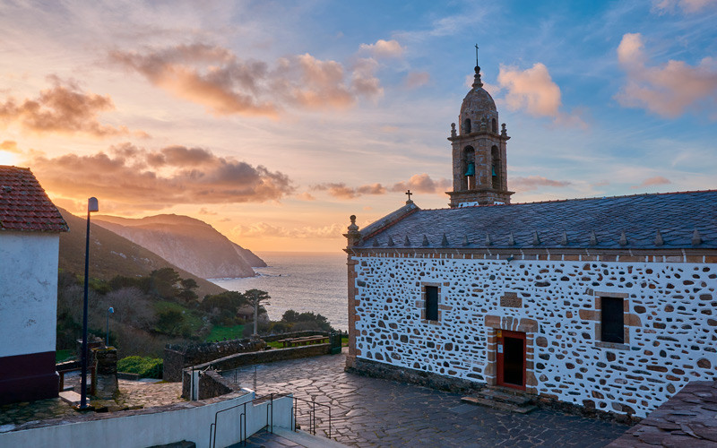 Sanctuaire de San Andrés de Teixido, dans la commune de Cedeira