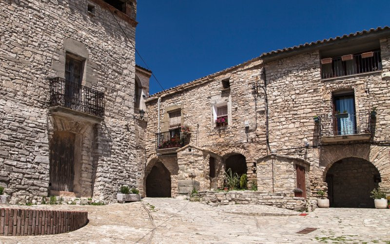 Les maisons de Montfalcó Murallat