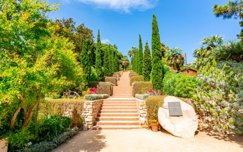 L'escalier d'Épicure à Marimurtra