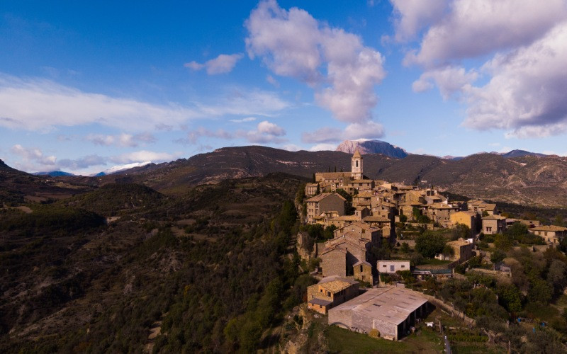 Roda de Isábena a l'honneur d'être le plus petit village d'Espagne doté d'une cathédrale