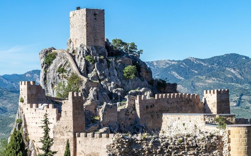 Château de La Iruela sur le mont Picacho