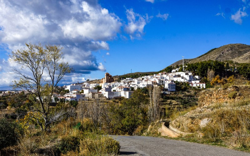 Vues magnifiques au loin de Laujar de Andarax 