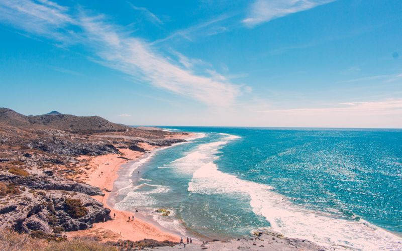 La plage de Calblanque