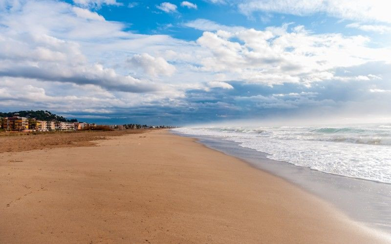 Plage de Castelldefels, Barcelone