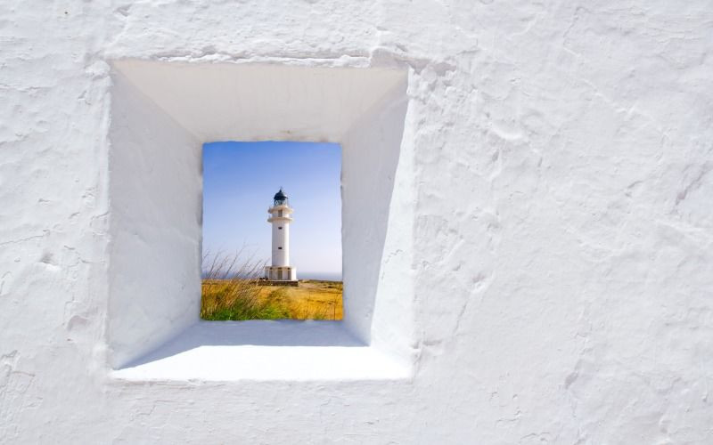 Le cap Barbaria est l'un des endroits les plus célèbres de l'île de Formentera