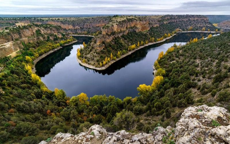 Peu de paysages sont aussi impressionnants que ceux des Hoces de la rivière Duratón 