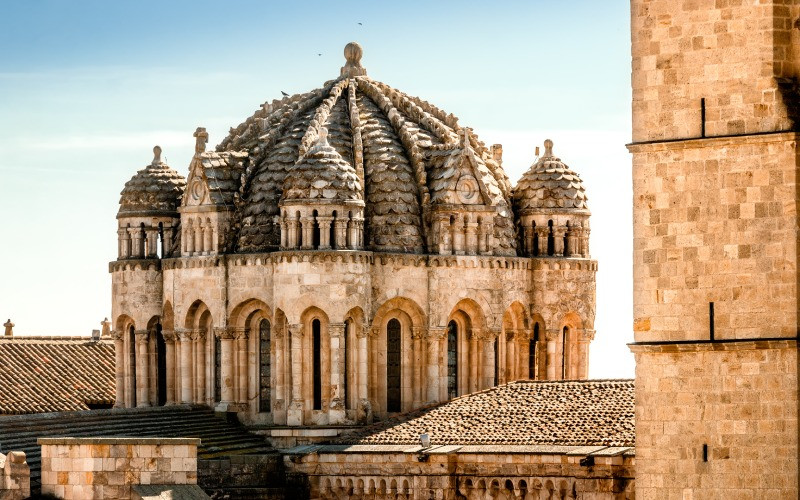 Dôme de la cathédrale de Zamora