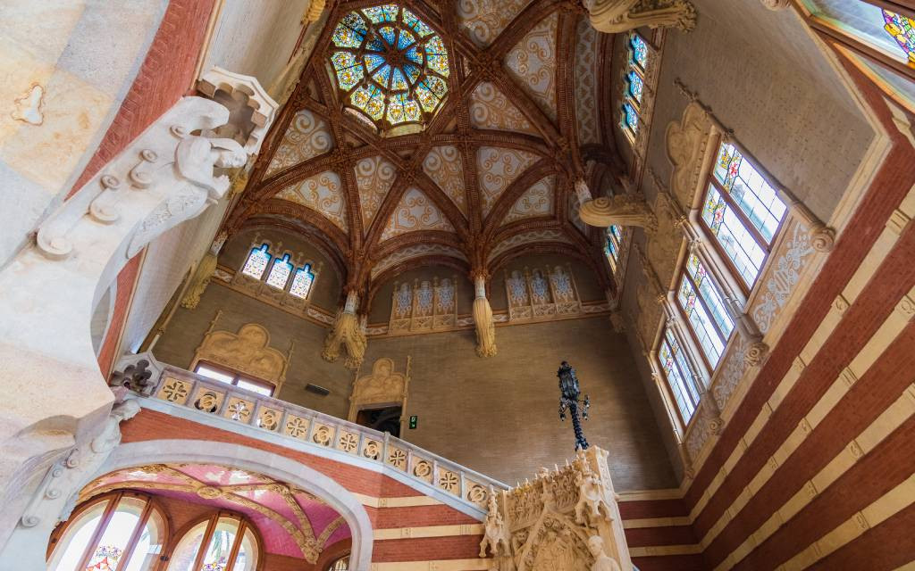 Intérieur de l'hôpital Sant Pau