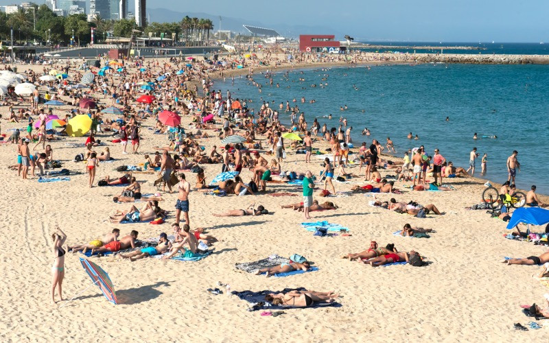 Plage Nova Icària, Barcelone