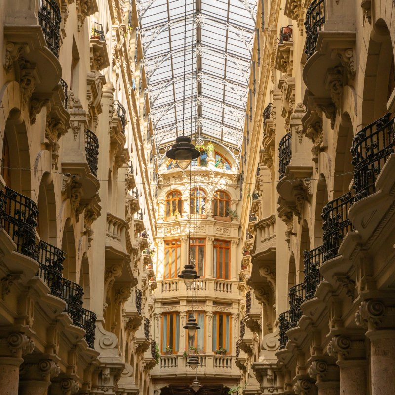 Pasaje de Lodares, la galerie commerçante d’Albacete