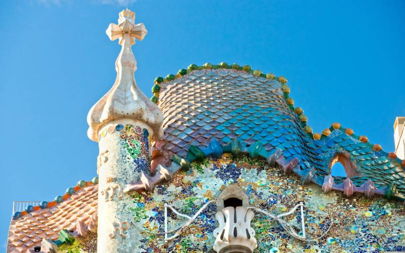 Toit de la Casa Batlló