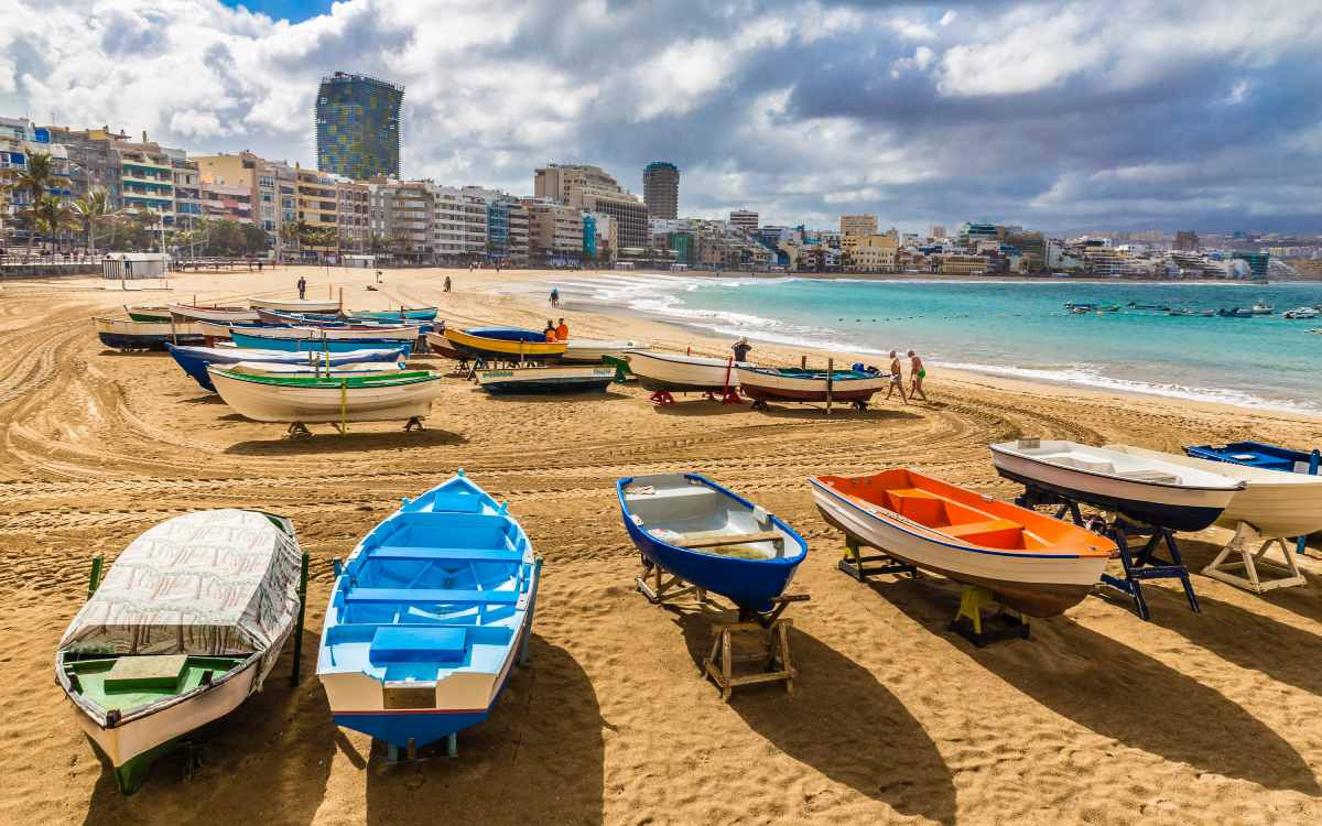 Plage de Las Canteras à Gran Canaria