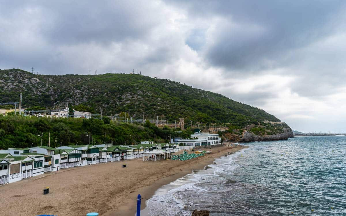 Plage de Las Casetas de Garraf