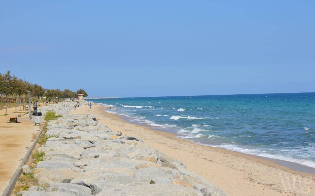 Plage d'Ocata à El Masnou