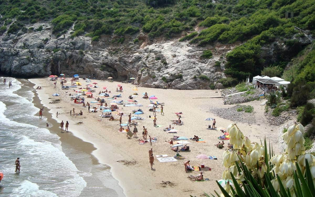 Cala Morisca à Sitges