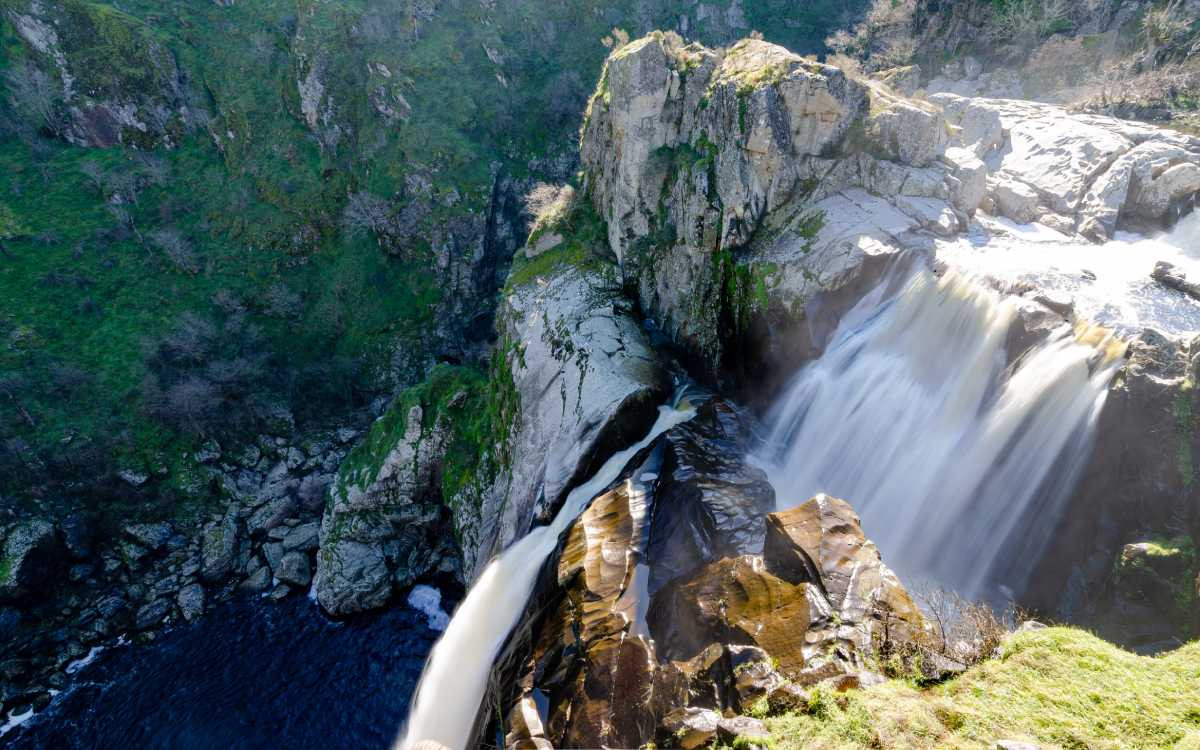 Le Niagara espagnol vu d'en haut