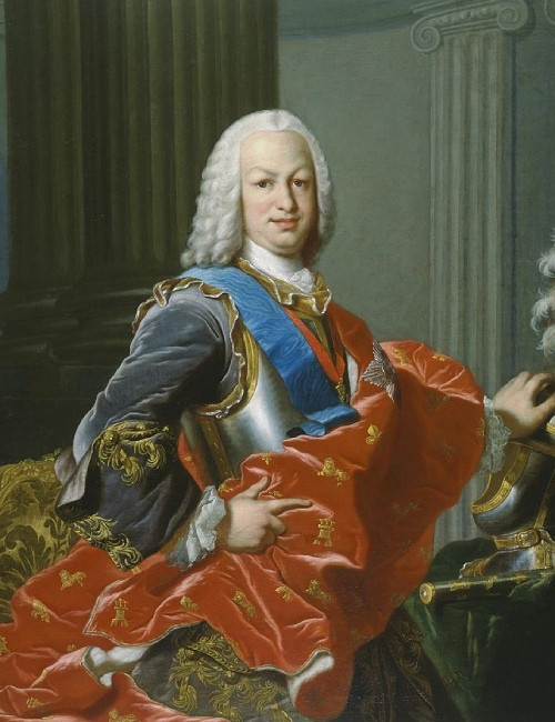 Portrait du monarque espagnol Ferdinand VI 