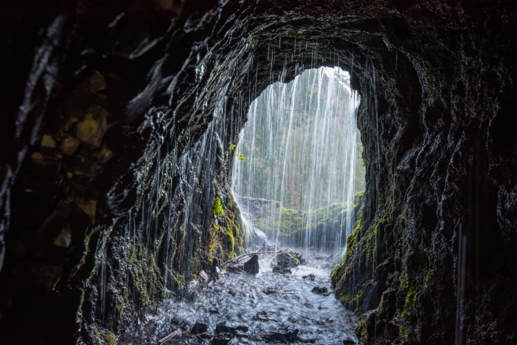 Fenêtre d'un des tunnels