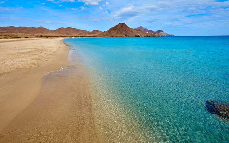 La plage de Los Genoveses à Cap de Gata