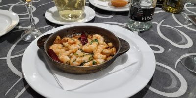 comer gambas puerto carmen bar playa