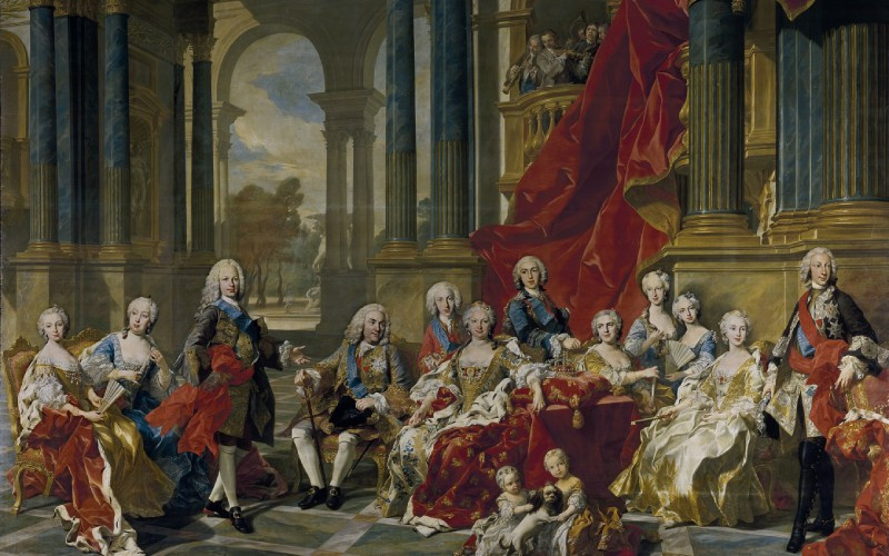 La famille de Philippe V