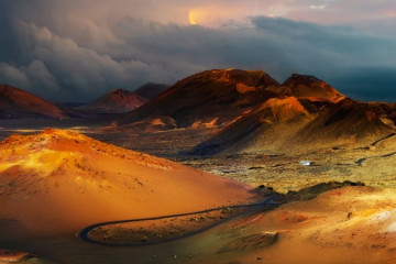 Paysages de Mars en Espagne