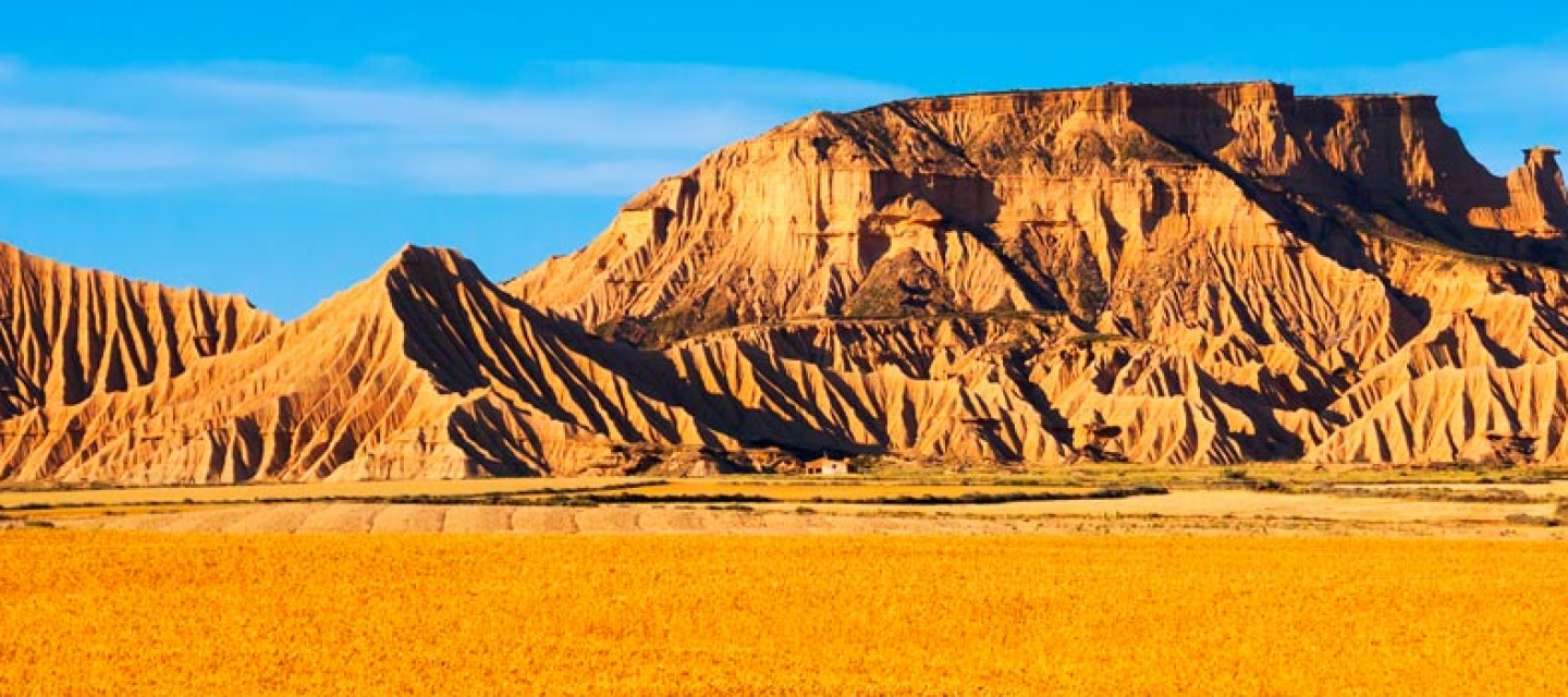 Panoramica parques navarra bardenas reales BI