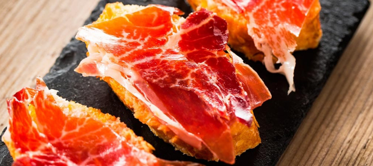 Tapa de jambon Serrano