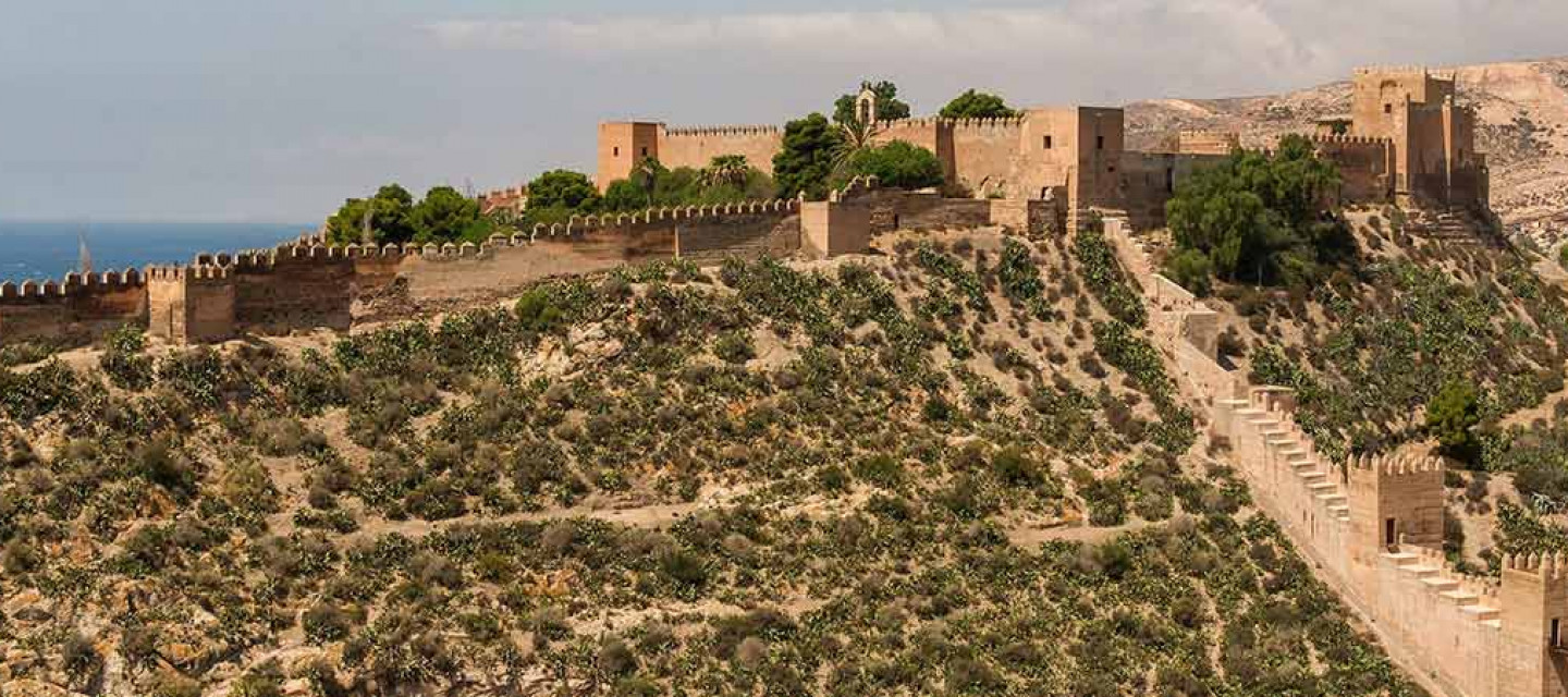 Panoramica arte monumento alcazaba de almeria 1