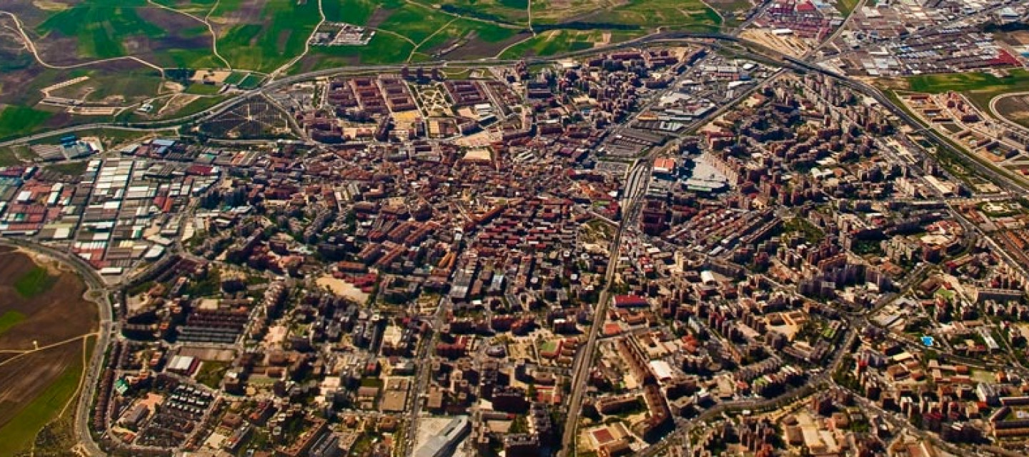 Panoramica castilla la mancha guadalajara capital BI