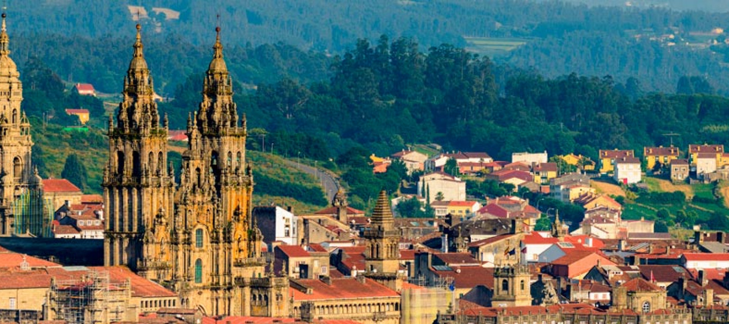 Panoramica galicia a coruna santiago de compostela BI