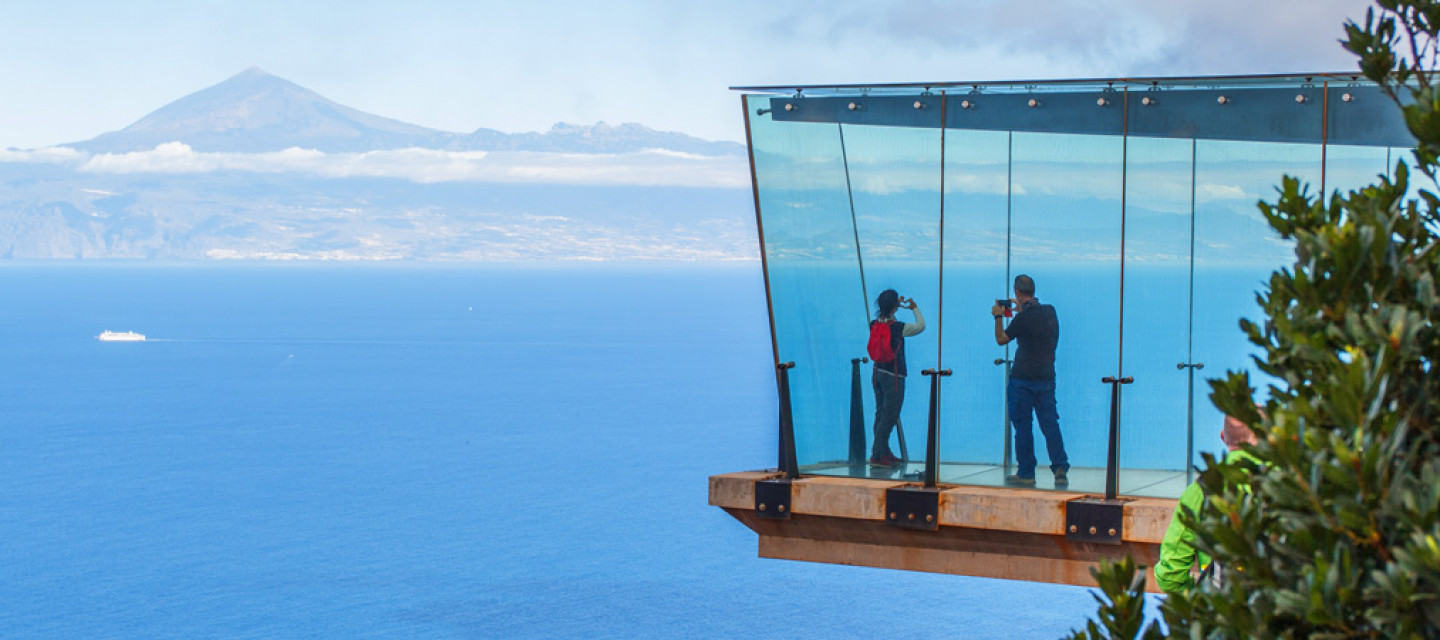 Principal mirador de Abrante La Gomera