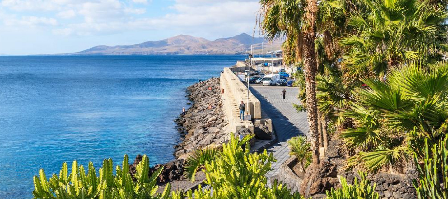 plus longue promenade en bord de mer du monde à Lanzarote