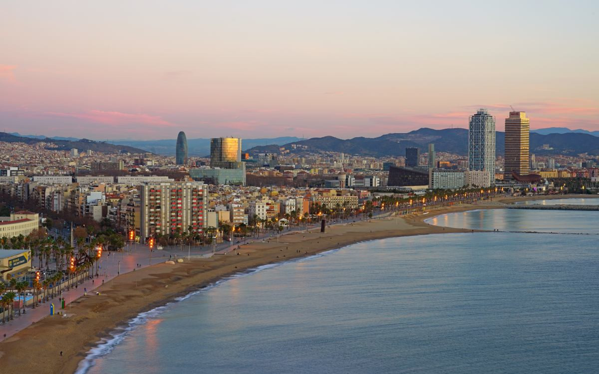 Quartier de la Barceloneta à Barcelone