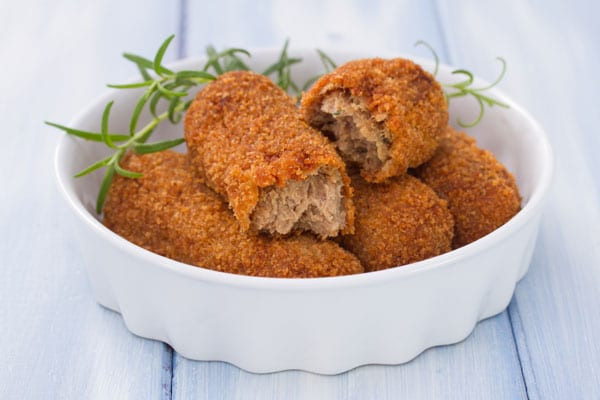 Croquettes au boudin noir de Burgos